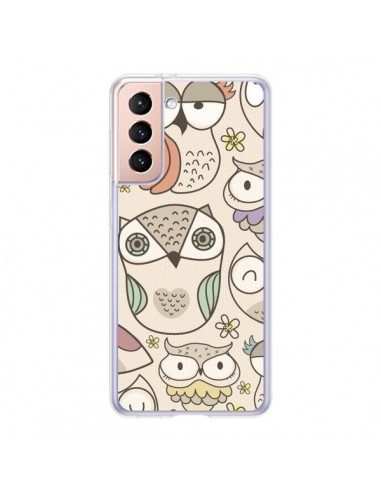 Coque Samsung Galaxy S21 5G Chouette Vintage - Maria Jose Da Luz