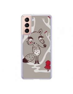 Coque Samsung Galaxy S21 5G Le Petit Chaperon Rouge Loup...