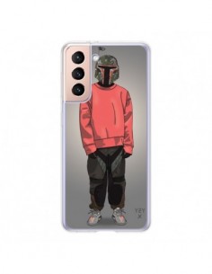 Coque Samsung Galaxy S21 5G Pink Yeezy - Mikadololo