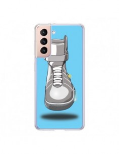 Coque Samsung Galaxy S21 5G Back to the future Chaussures...