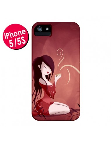 Coque Femme Thé Tea Time pour iPhone 5 et 5S - LouJah