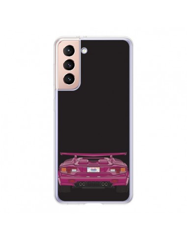 Coque Samsung Galaxy S21 5G Yamborhini Voiture - Mikadololo