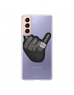 Coque Samsung Galaxy S21 5G OVO Ring bague Transparente -...