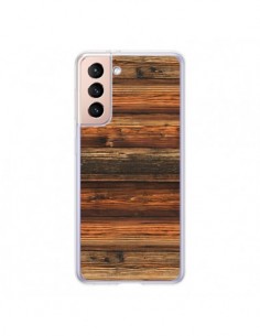 Coque Samsung Galaxy S21 5G Style Bois Buena Madera -...