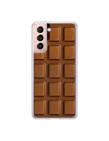 Coque Samsung Galaxy S21 5G Chocolat - Maximilian San