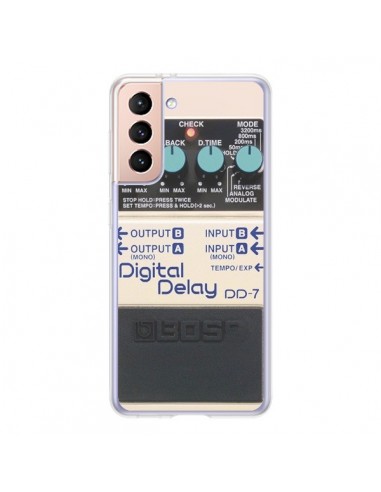 Coque Samsung Galaxy S21 5G Digital Delay Radio Son - Maximilian San