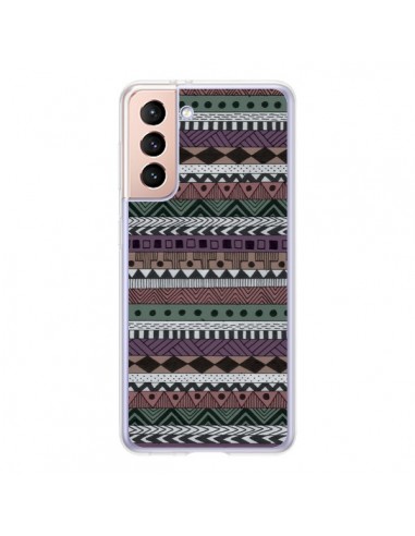 Coque Samsung Galaxy S21 5G Azteque Pattern - Borg