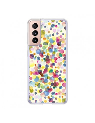 Coque Samsung Galaxy S21 5G Color Drops - Ninola Design