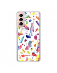 Coque Samsung Galaxy S21 5G Colorful Summer Flavours -...