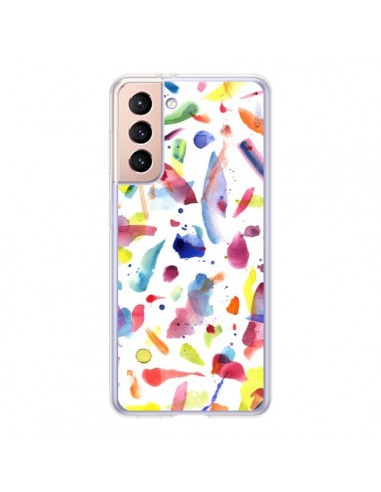 Coque Samsung Galaxy S21 5G Colorful Summer Flavours - Ninola Design
