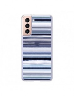 Coque Samsung Galaxy S21 5G Degrade Stripes Watercolor...