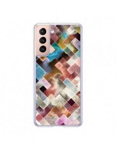 Coque Samsung Galaxy S21 5G Marker Black Stripes - Ninola...