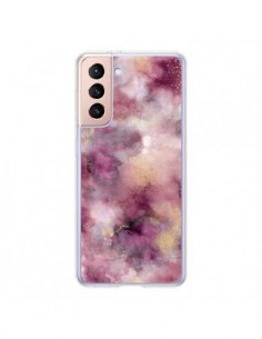 Coque Samsung Galaxy S21 5G Roses Bouquet Pink - Ninola...