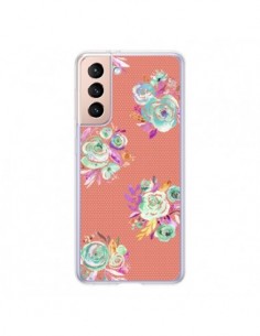 Coque Samsung Galaxy S21 5G Spring Flowers - Ninola Design