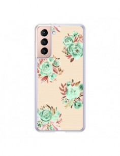 Coque Samsung Galaxy S21 5G Sweet Kisses Pink Lips -...