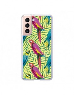 Coque Samsung Galaxy S21 5G Tropical Monstera Leaves...