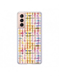 Coque Samsung Galaxy S21 5G Vichy Black Yellow - Ninola...