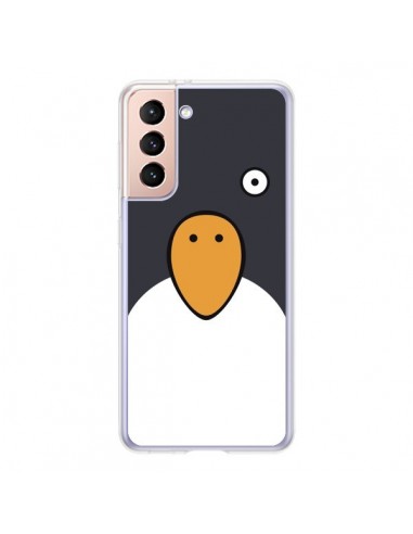 Coque Samsung Galaxy S21 5G Le Pingouin - Nico