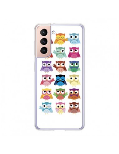 Coque Samsung Galaxy S21 5G Lucie La Chouette - Nico