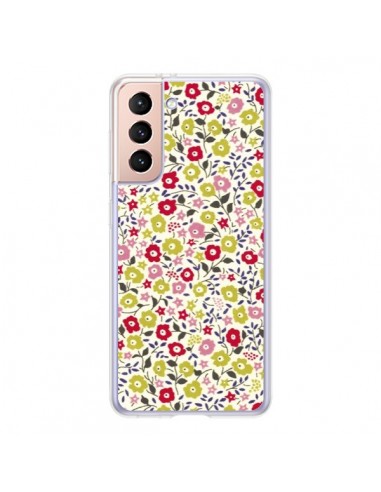 Coque Samsung Galaxy S21 5G Liberty Fleurs - Nico