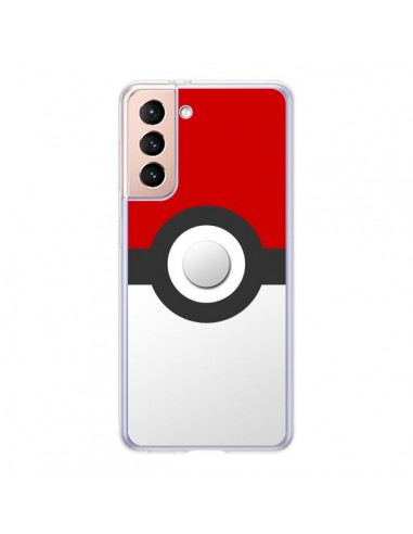 Coque Samsung Galaxy S21 5G Pokemon Pokeball - Nico