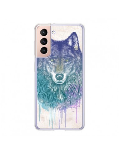 Coque Samsung Galaxy S21 5G Loup - Rachel Caldwell