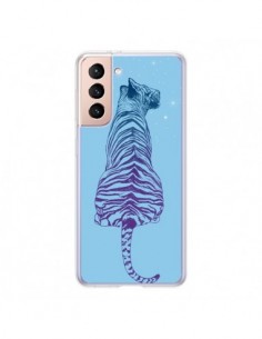 Coque Samsung Galaxy S21 5G Tiger Tigre Jungle - Rachel...