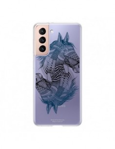 Coque Samsung Galaxy S21 5G Cheval Horse Double...