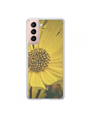 Coque Samsung Galaxy S21 5G Tournesol Fleur - R Delean