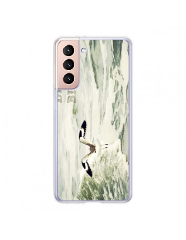 Coque Samsung Galaxy S21 5G Dream Big Mouette Mer - R Delean