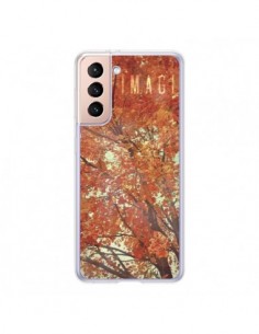 Coque Samsung Galaxy S21 5G Imagine Paysage Arbres - R...