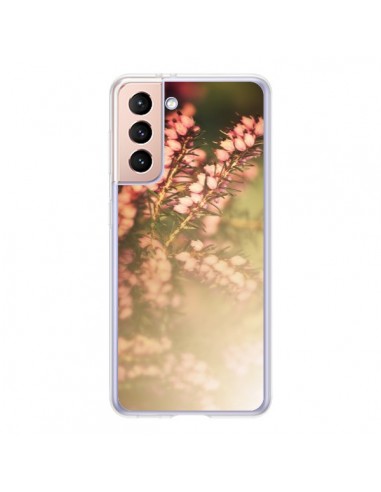 Coque Samsung Galaxy S21 5G Fleurs Flowers - R Delean
