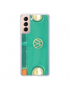 Coque Samsung Galaxy S21 5G Groovy Van Hippie VW - R Delean