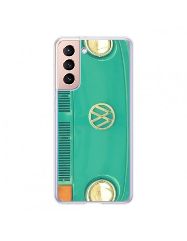 Coque Samsung Galaxy S21 5G Groovy Van Hippie VW - R Delean