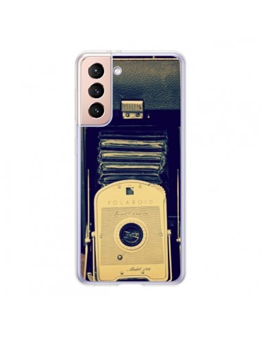 Coque Samsung Galaxy S21 5G Appareil Photo Vintage Polaroid Boite - R Delean