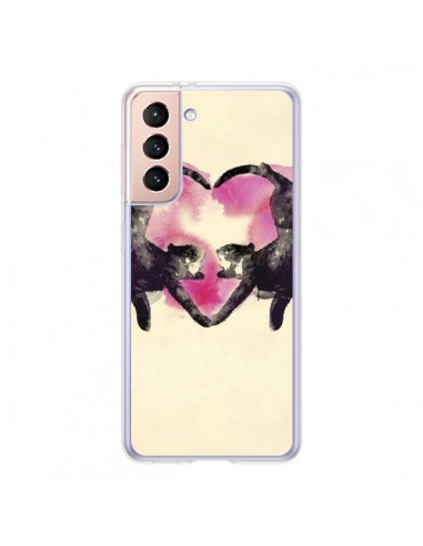 Coque Samsung Galaxy S21 5G Cats love to sleep - Robert Farkas