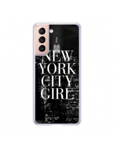 Coque Samsung Galaxy S21 5G New York City Girl - Rex Lambo