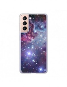 Coque Samsung Galaxy S21 5G Galaxie Galaxy Espace Space -...