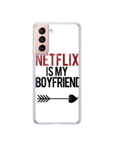 Coque Samsung Galaxy S21 5G Netflix is my Boyfriend - Rex Lambo