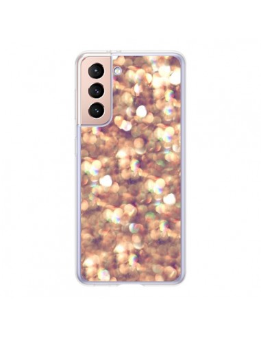 Coque Samsung Galaxy S21 5G Glitter and Shine Paillettes - Sylvia Cook