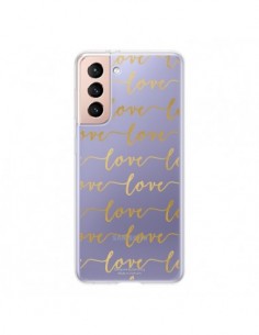 Coque Samsung Galaxy S21 5G Love Amour Repeating...