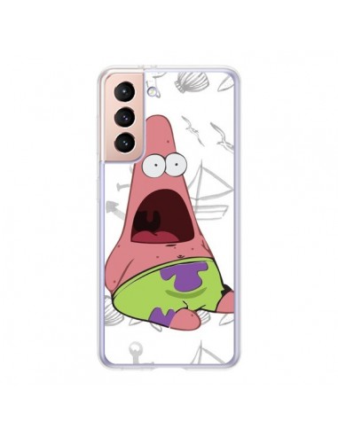 Coque Samsung Galaxy S21 5G Patrick Etoile de Mer Bob l'Eponge - Sara Eshak