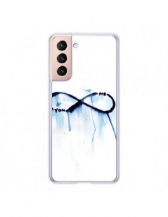 Coque Samsung Galaxy S21 5G Forever You and Me Love -...
