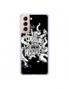 Coque Samsung Galaxy S21 5G Greetings from the kraken...