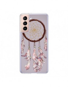 Coque Samsung Galaxy S21 5G Attrape-rêves violet - Tipsy...
