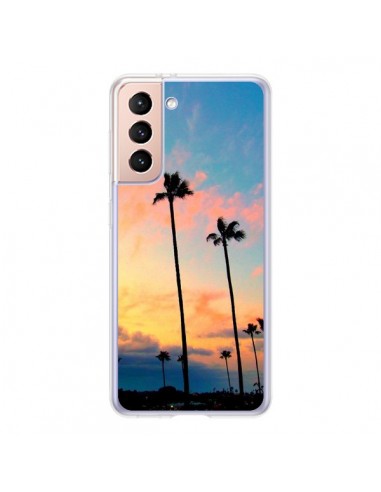 Coque Samsung Galaxy S21 5G California Californie USA Palmiers - Tara Yarte