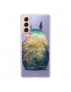 Coque Samsung Galaxy S21 5G Totoro Manga Comics...
