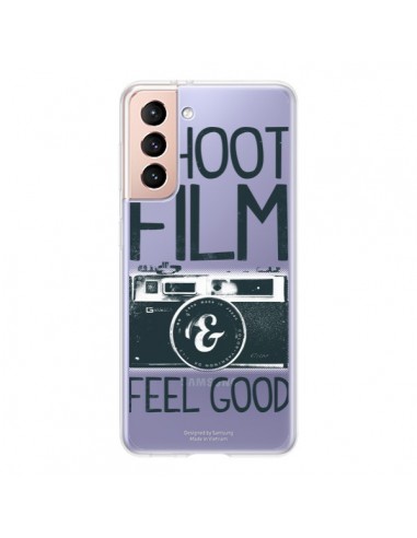 Coque Samsung Galaxy S21 5G Shoot Film and Feel Good Transparente - Victor Vercesi