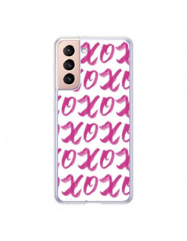 Coque Samsung Galaxy S21 5G XoXo Rose Transparente - Yohan B.