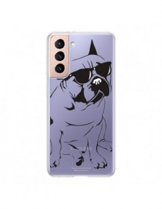 Coque Samsung Galaxy S21 5G Chien Bulldog Dog...